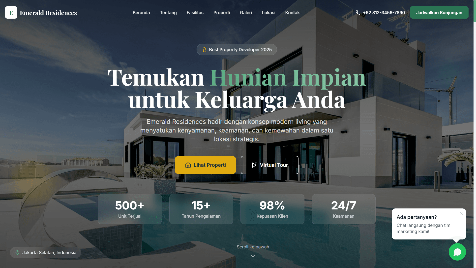 Property Landing Page